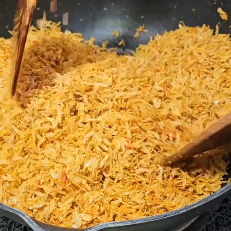 Bước 4 Rang tép khô giòn rụm Tép khô rang mặn ngọt
