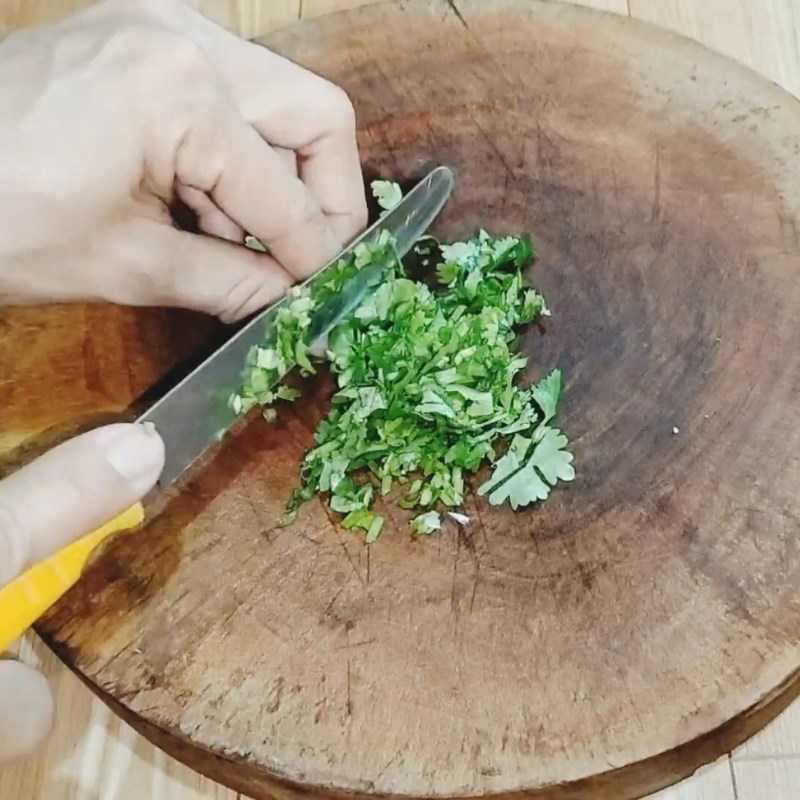 Bước 1 Sơ chế nguyên liệu Súp thịt băm