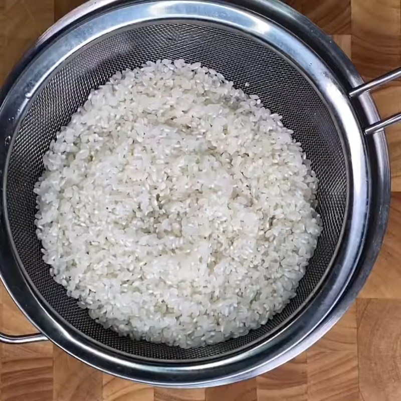 Bước 1 Sơ chế nguyên liệu cơ bản Cháo rong biển với thịt bò băm