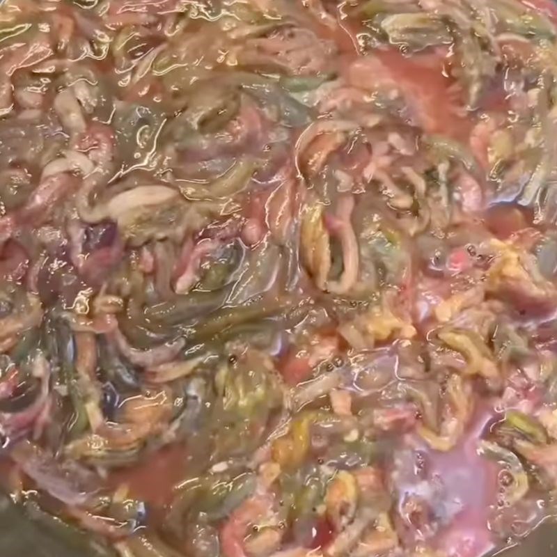 Bước 1 Sơ chế rươi và các loại rau thơm Lẩu rươi