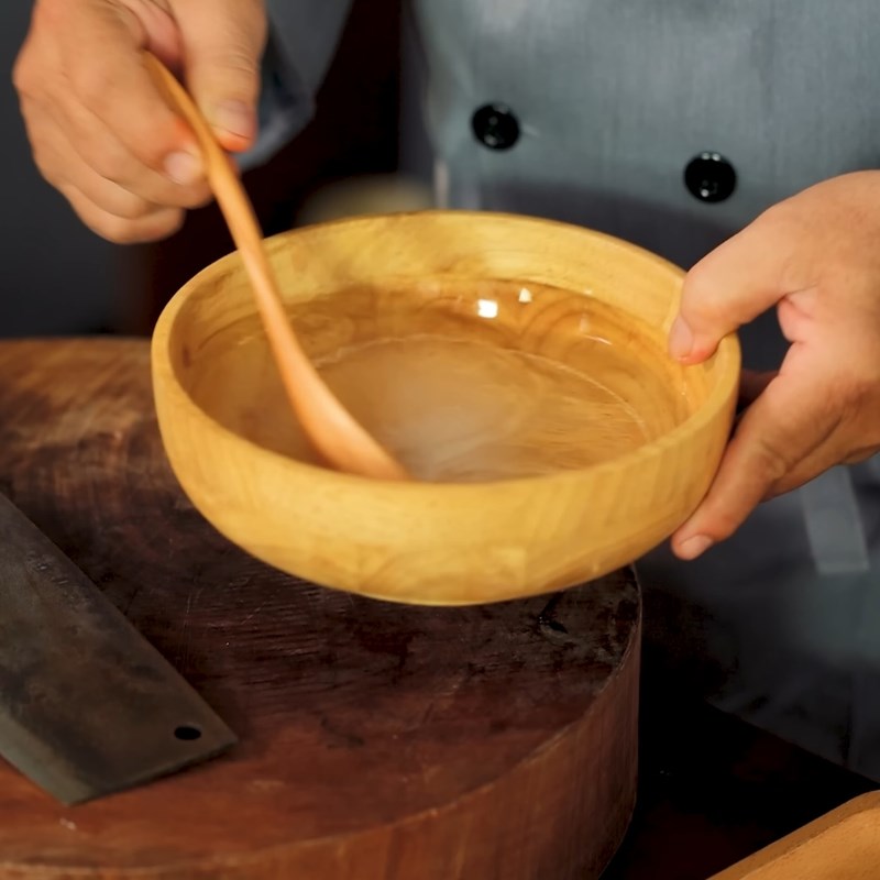 Bước 1 Sơ chế thịt heo và làm mềm thịt Thịt xá xíu người Hoa