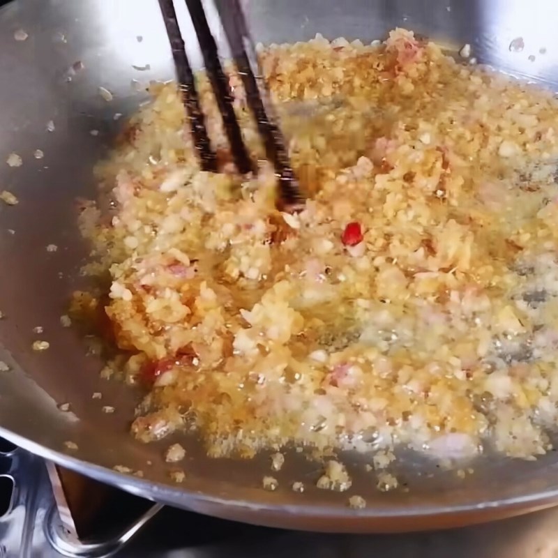 Bước 1 Sơ chế và chuẩn bị nguyên liệu Bún riêu không cần cua