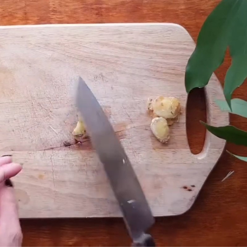 Bước 1 Sơ chế và cuộn thịt bê Thịt bê luộc