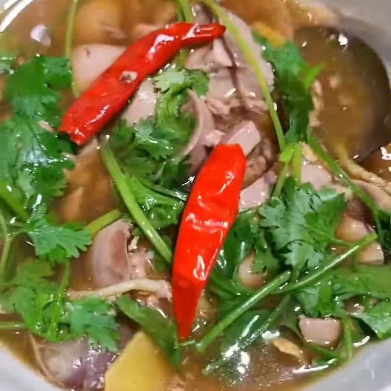 Bước 5 Thành phẩm Cật heo hấp cách thủy