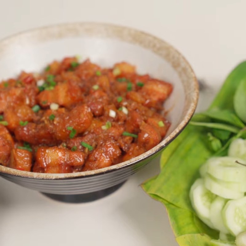 Bước 5 Thành phẩm Thịt kho ruốc sả