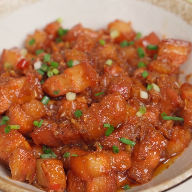 Bước 5 Thành phẩm Thịt kho ruốc sả