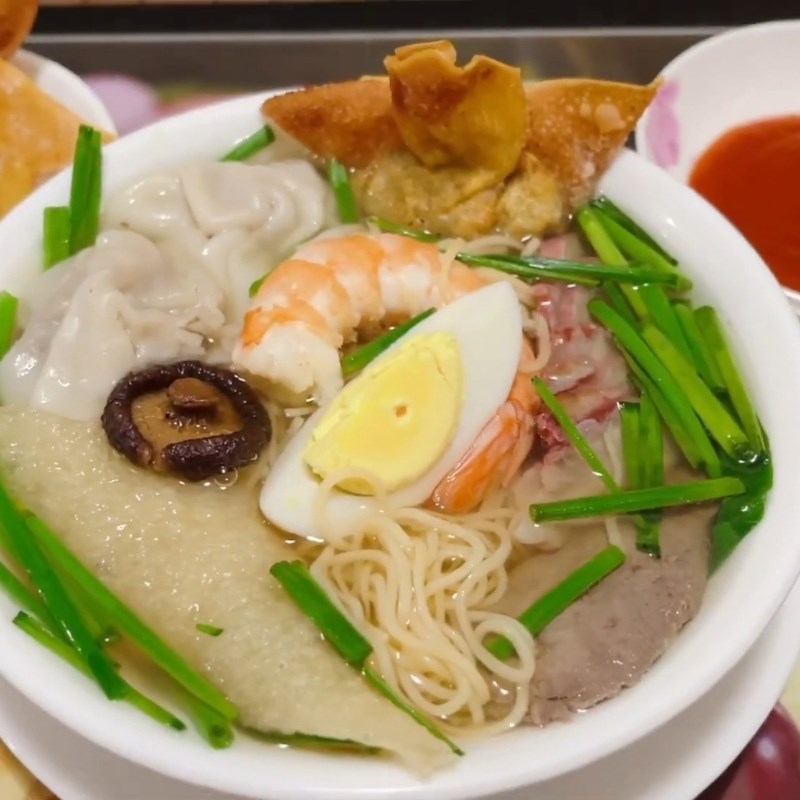 Bước 4 Thành phẩm Mì vằn thắn