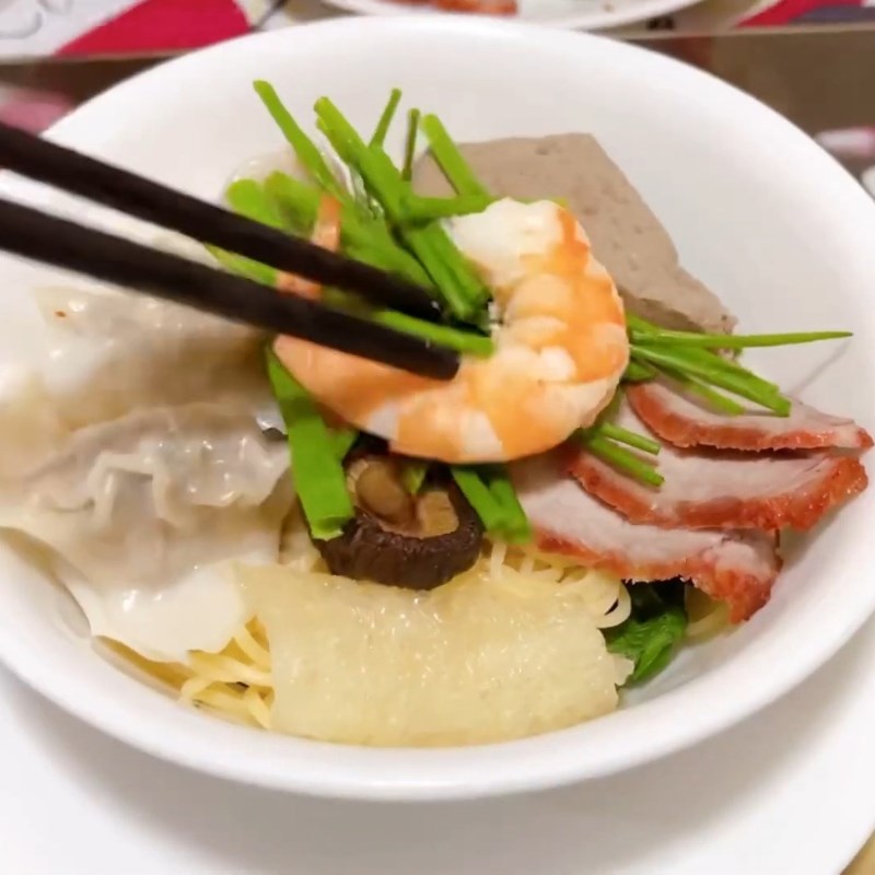 Bước 4 Thành phẩm Mì vằn thắn