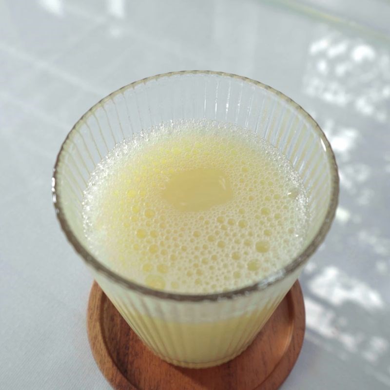 Bước 4 Thành phẩm Sữa khoai lang bằng máy làm sữa hạt