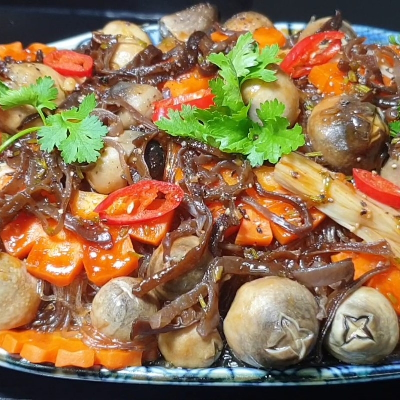 Bước 5 Thành phẩm Miến hấp thập cẩm