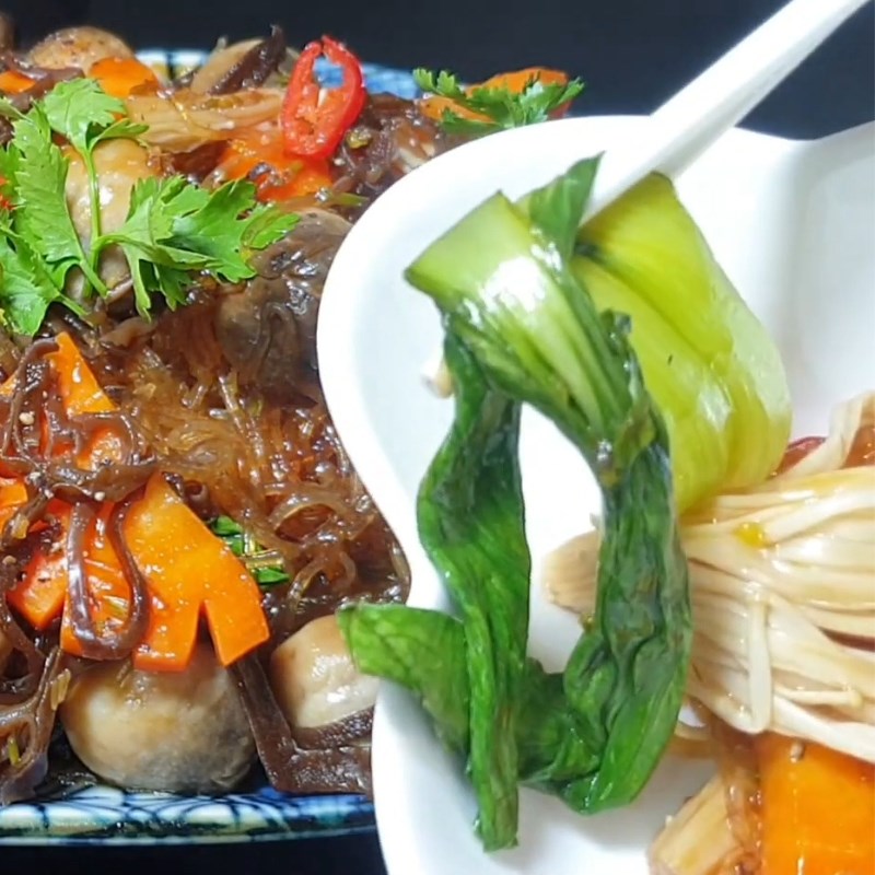 Bước 5 Thành phẩm Miến hấp thập cẩm