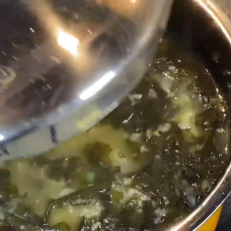 Bước 5 Thành phẩm Cháo rong biển với thịt bò băm