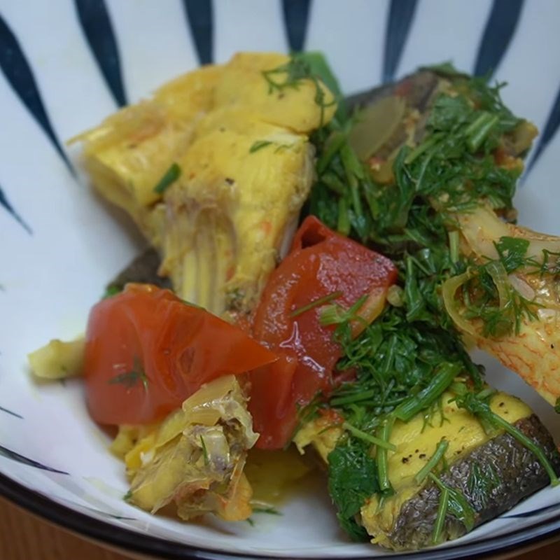 Bước 6 Thành phẩm Cá chép nấu mẻ