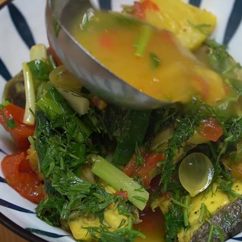 Bước 6 Thành phẩm Cá chép nấu mẻ