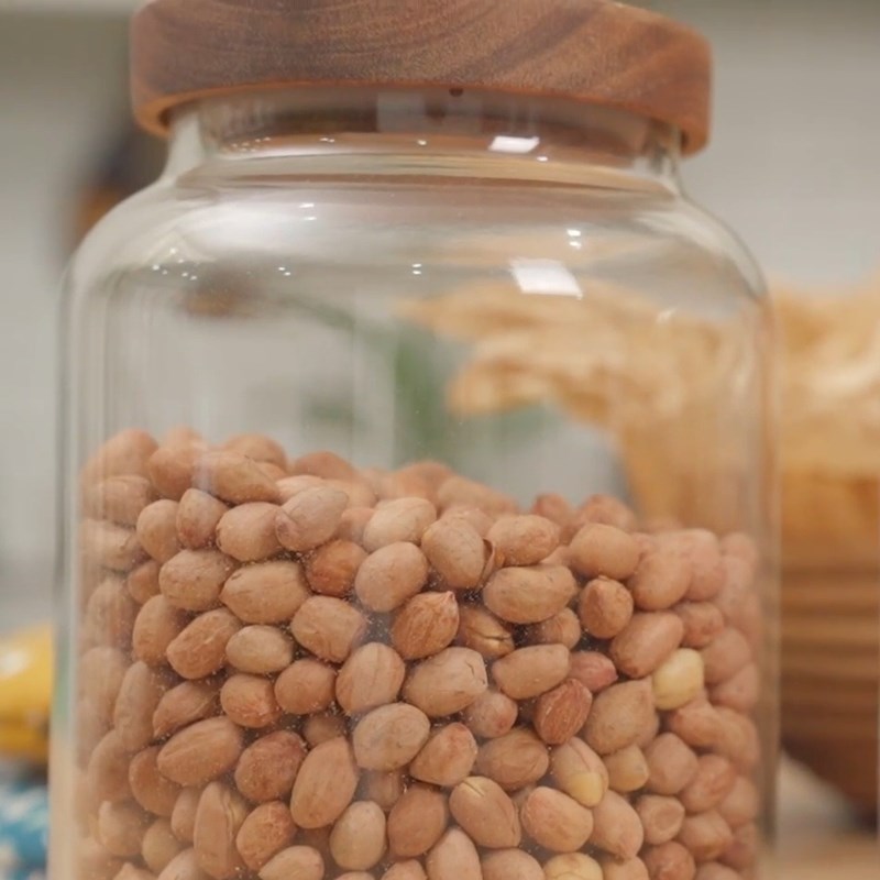 Bước 4 Thành phẩm Lạc rang húng lìu