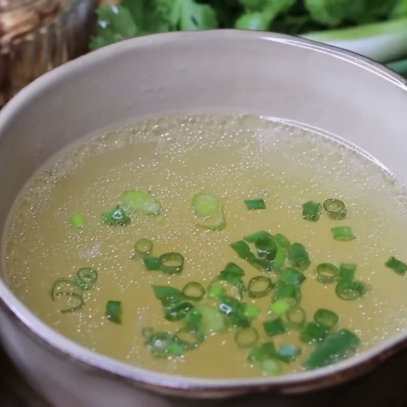 Bước 6 Thành phẩm Phở gà trộn xì dầu