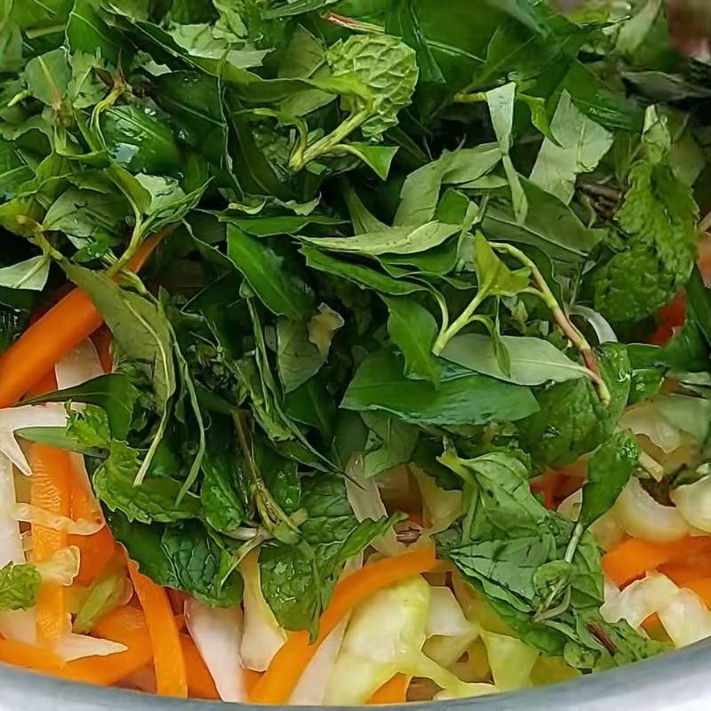 Bước 4 Thành phẩm Gỏi gà chua ngọt