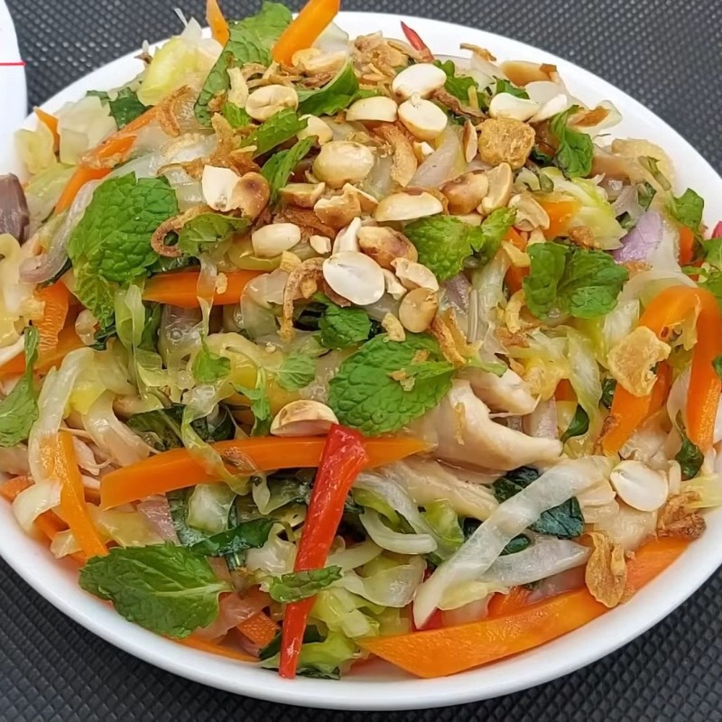 Bước 4 Thành phẩm Gỏi gà chua ngọt