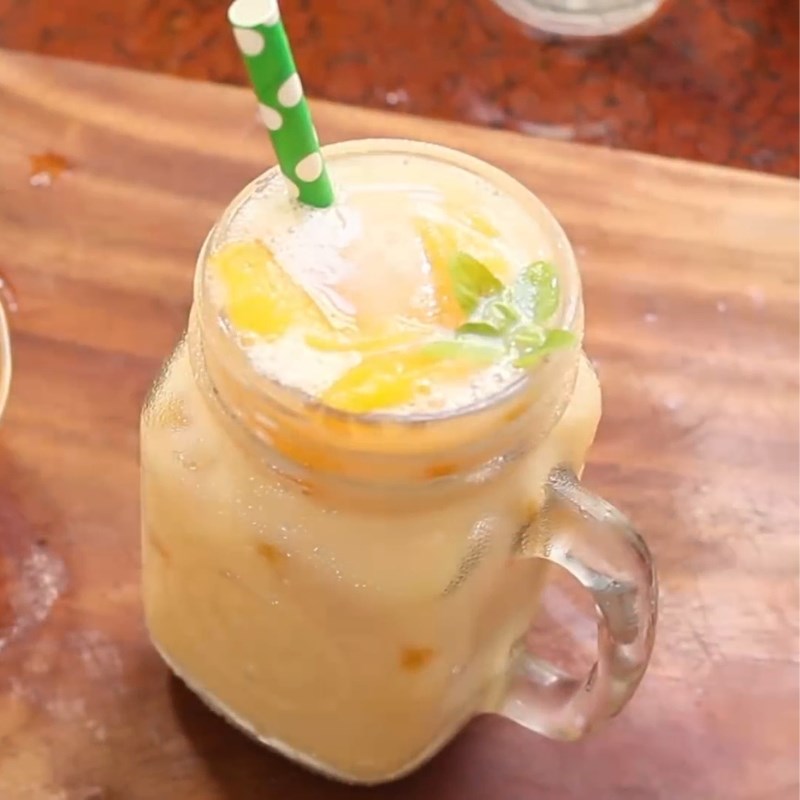 Bước 4 Thành phẩm Trà đào sữa