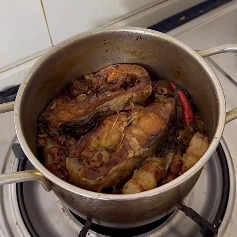 Bước 5 Thành phẩm Cá chép kho dưa