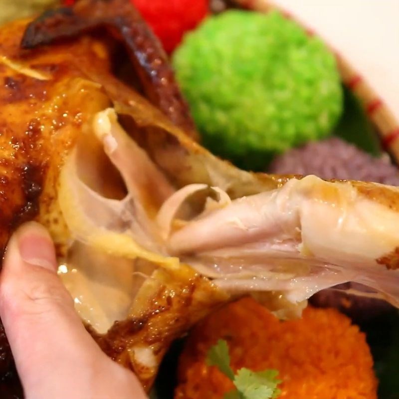 Bước 5 Thành phẩm Gà nướng mật ong nồi chiên không dầu