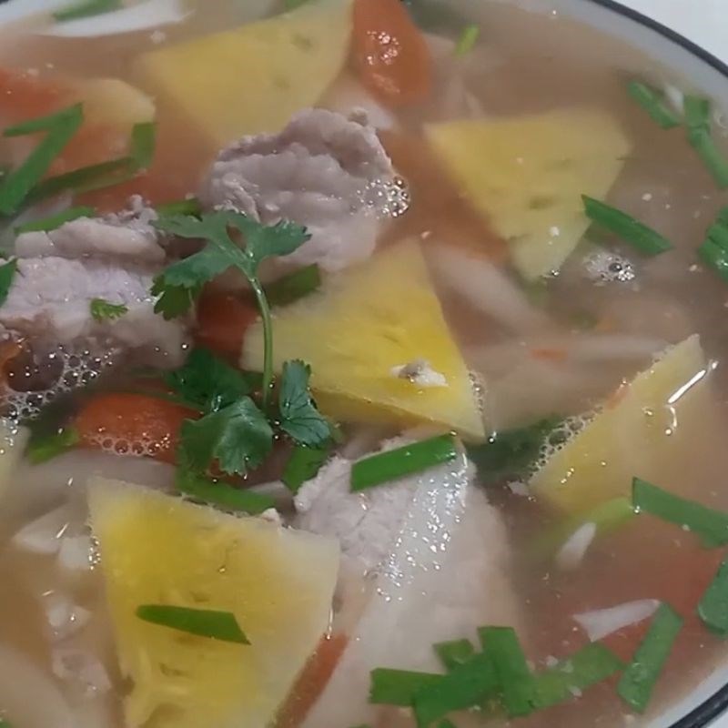 Bước 7 Thành phẩm Canh sườn chua với dứa