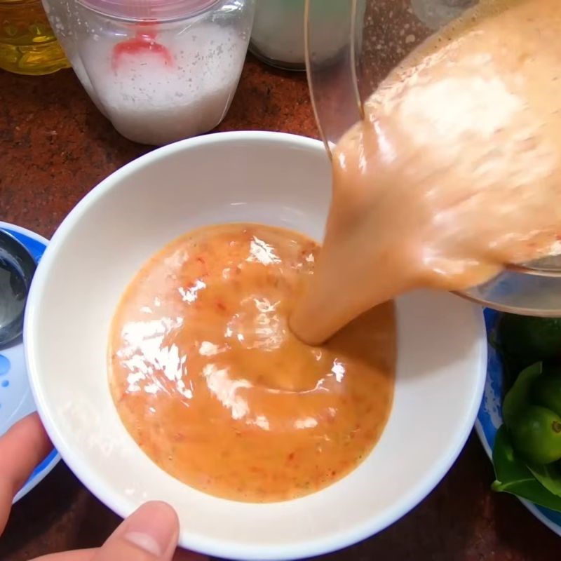 Bước 4 Thành phẩm Nước chấm hải sản sữa đặc