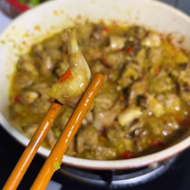 Bước 3 Thành phẩm Chuột xào sả ớt