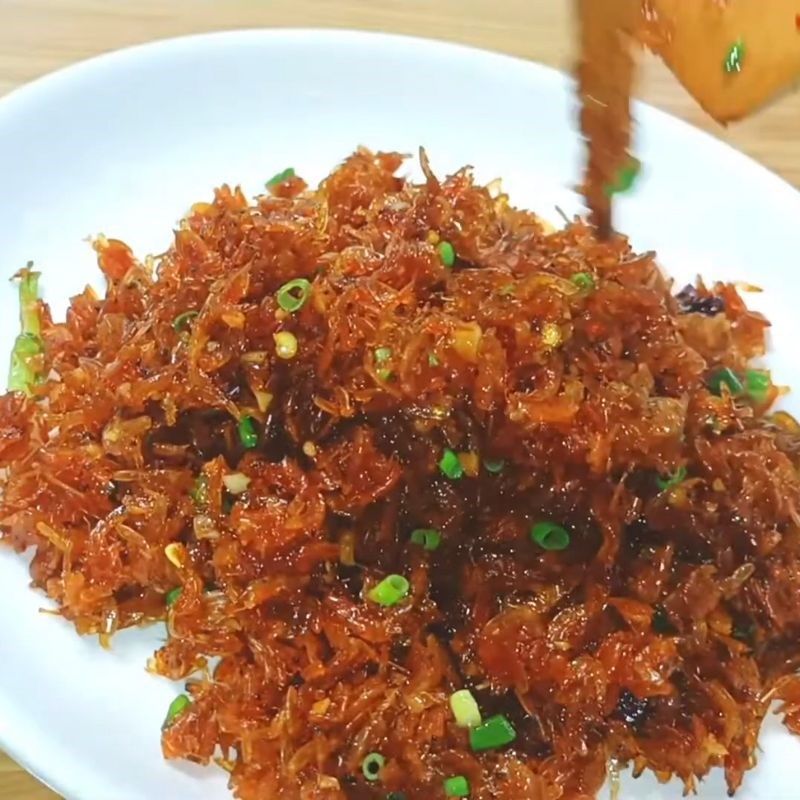 Bước 6 Thành phẩm Tép khô rim mặn ngọt