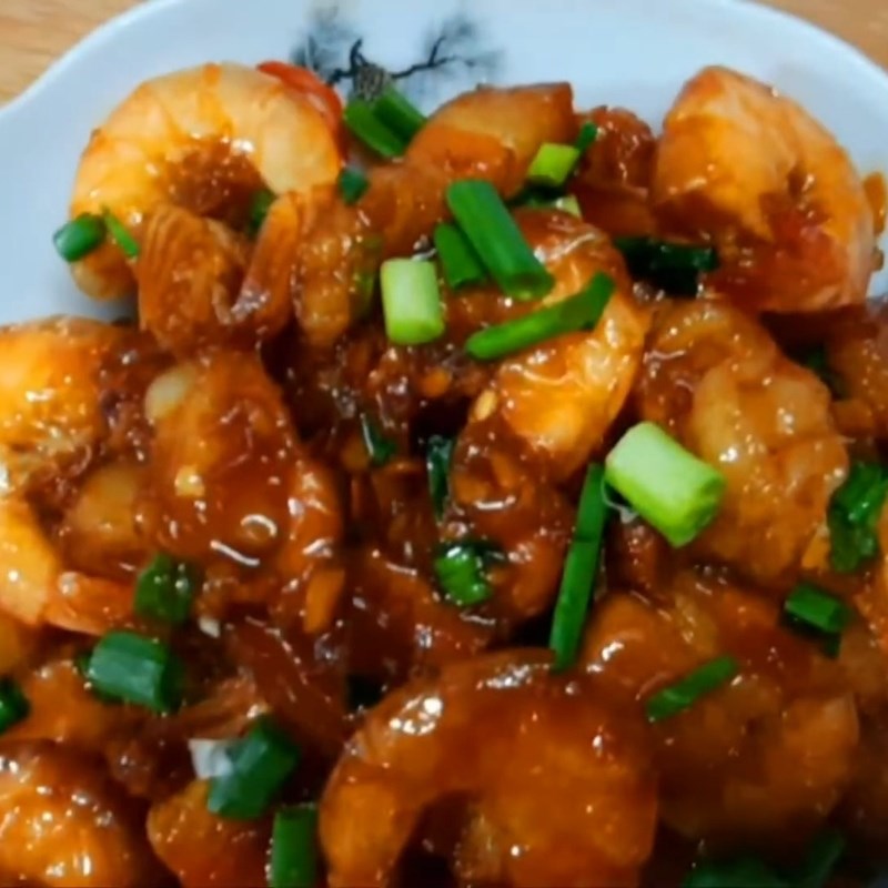 Bước 5 Thành phẩm Tôm rim thịt ba rọi