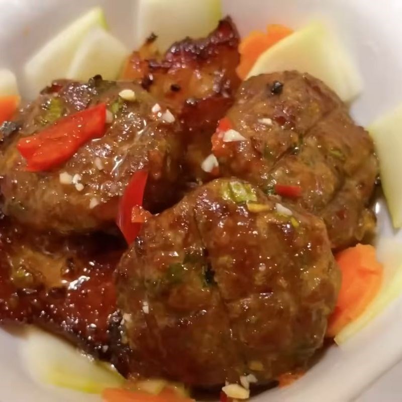 Bước 4 Thành phẩm Ướp thịt nướng miền bắc