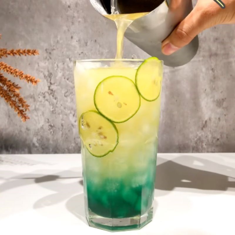 Bước 3 Thành phẩm Trà chanh bạc hà