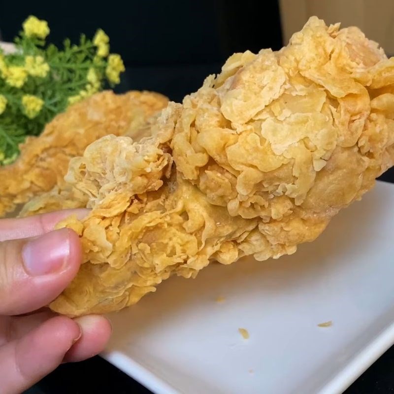 Bước 6 Thành phẩm Đùi gà chiên giòn