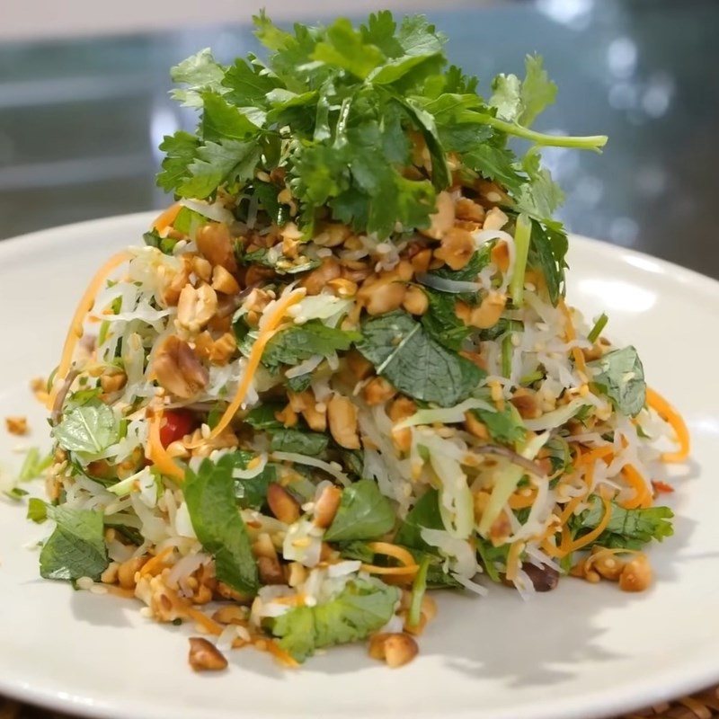 Bước 6 Thành phẩm Nộm su hào miền Bắc