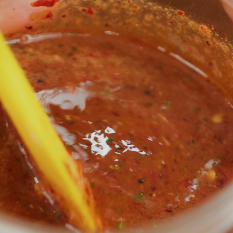 Bước 3 Thành phẩm Sốt chấm gà luộc muối ớt sữa đặc