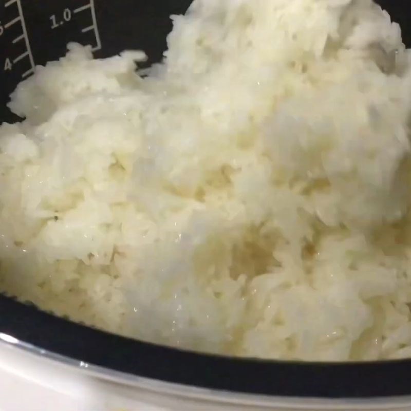 Bước 5 Thành phẩm Nấu cơm nếp bằng nồi cơm điện