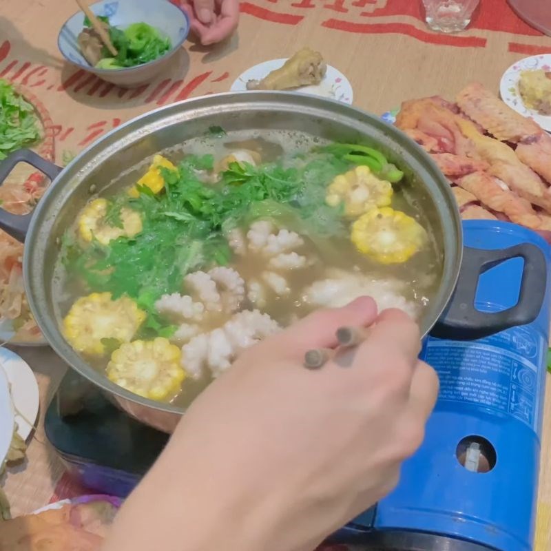 Bước 5 Thành phẩm Lẩu gà thập cẩm