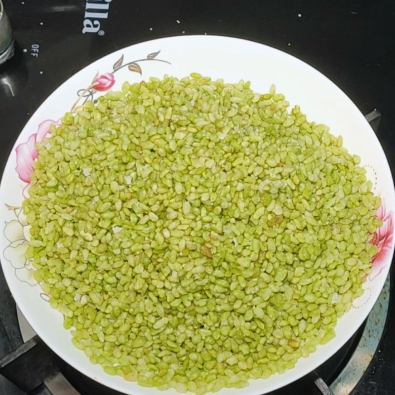 Bước 4 Thành phẩm Cốm rang đường