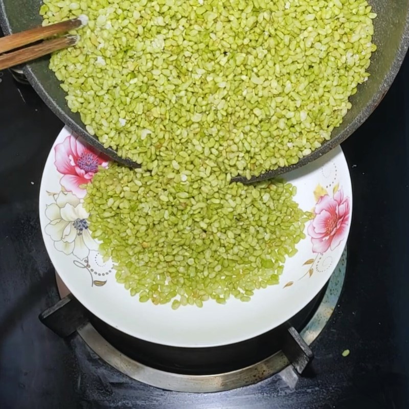 Bước 4 Thành phẩm Cốm rang đường