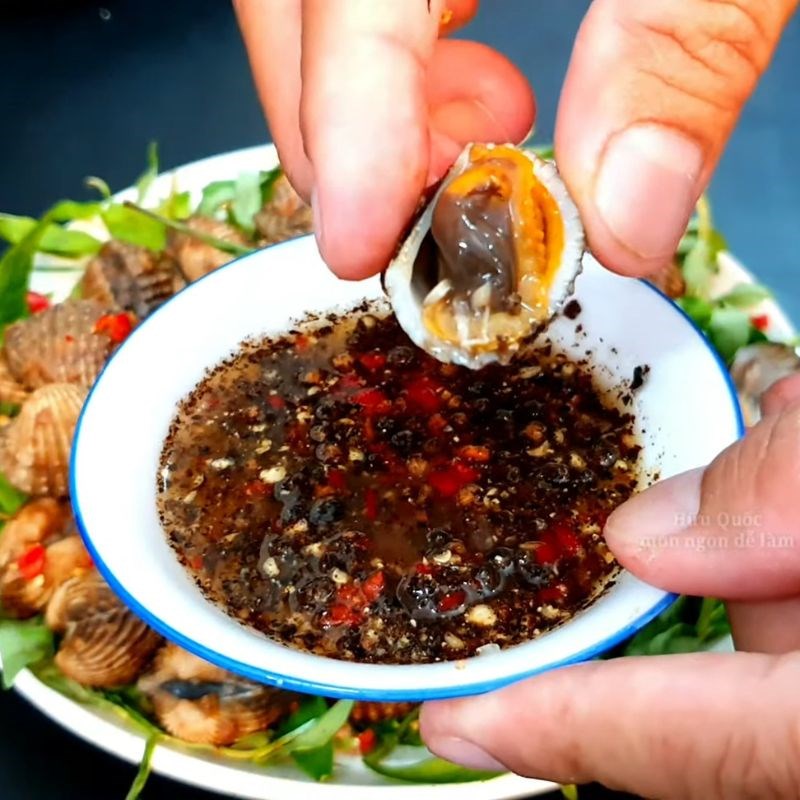 Bước 6 Thành phẩm Sò huyết rang muối ớt