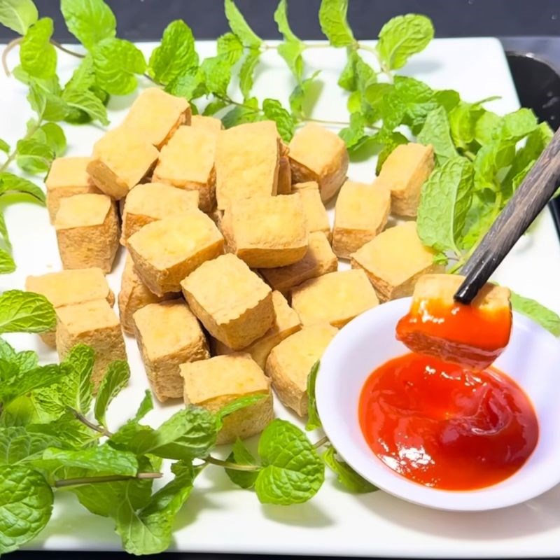 Bước 5 Thành phẩm Đậu rán giòn