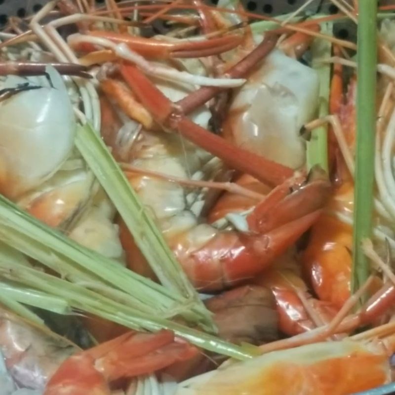 Bước 4 Thành phẩm Tôm hấp bia sả