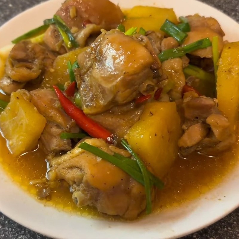 Bước 5 Thành phẩm Gà kho thơm