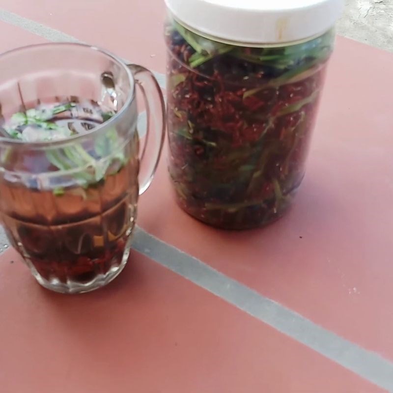 Bước 5 Thành phẩm Trà đậu đen xanh lòng