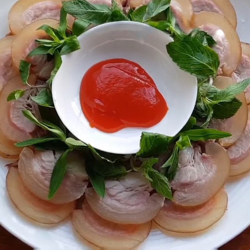 Bước 4 Thành phẩm Thịt bê luộc