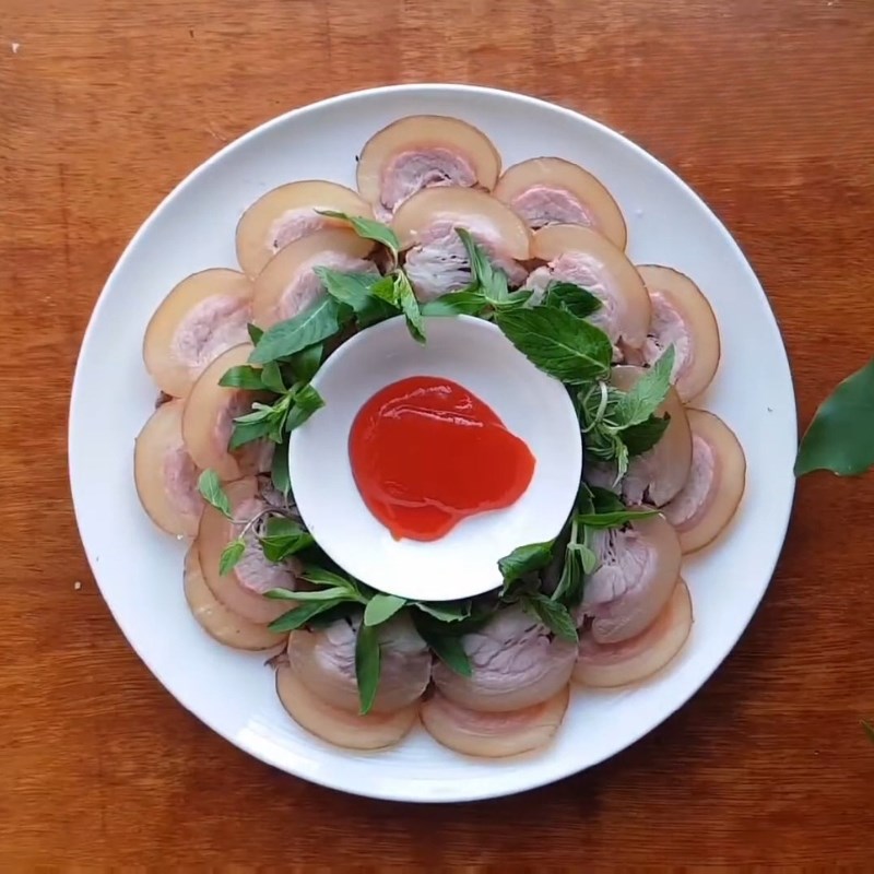 Bước 4 Thành phẩm Thịt bê luộc