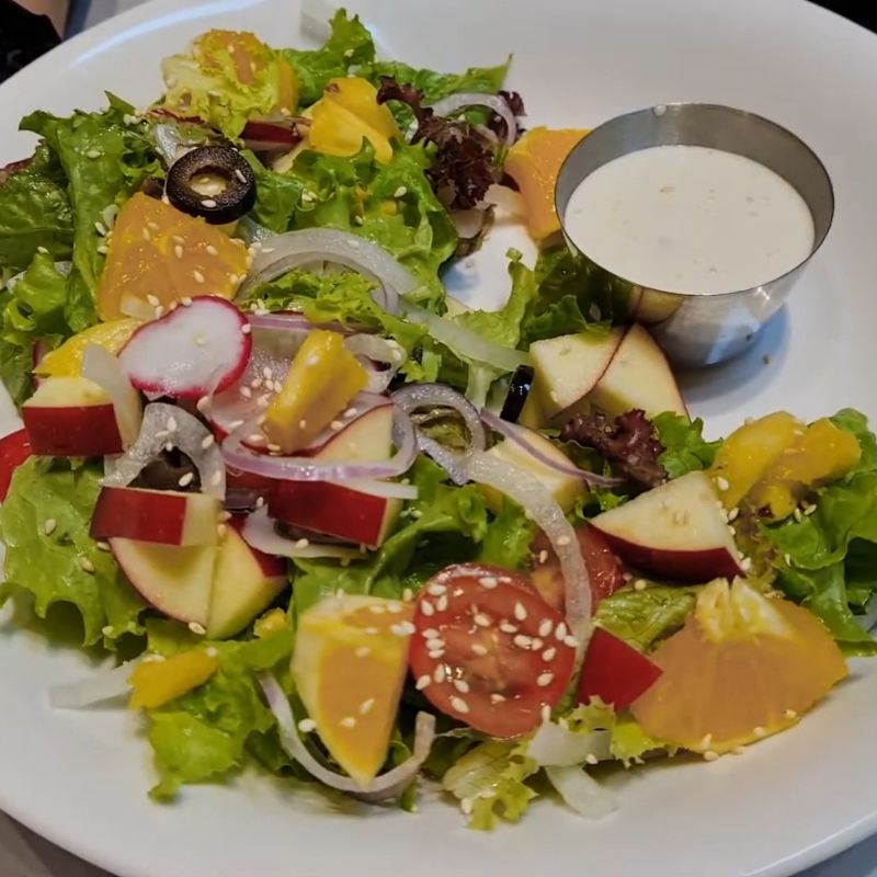 Bước 4 Thành phẩm Salad hoa quả trộn mayonnaise