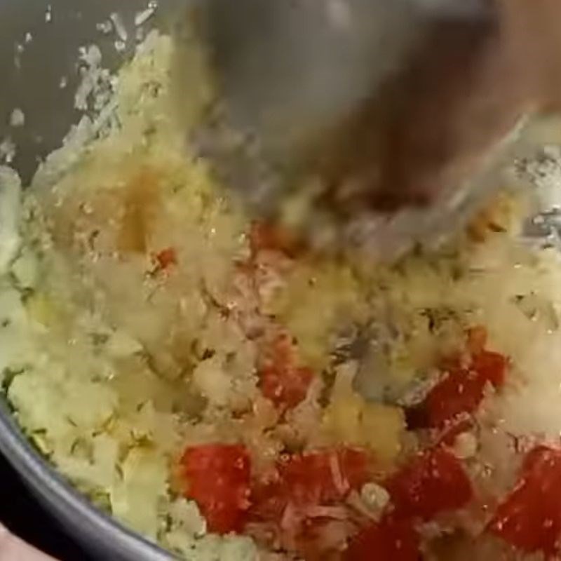 Bước 4 Trộn mắm dưa gang công thức 1 (Mặn với mắm nêm) Mắm dưa gang