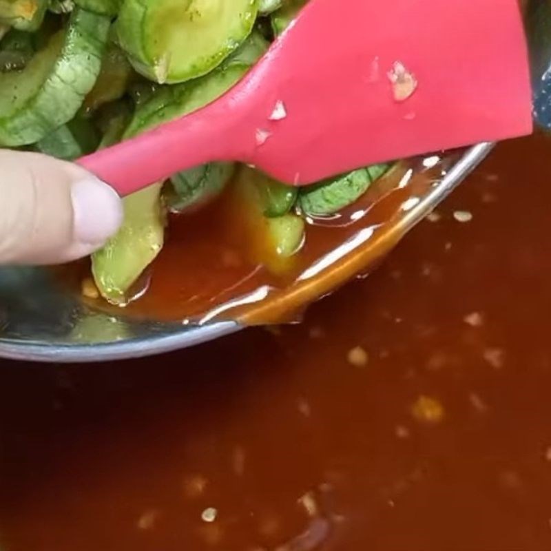 Bước 6 Ủ dưa và nấu sốt mắm Mắm dưa gang