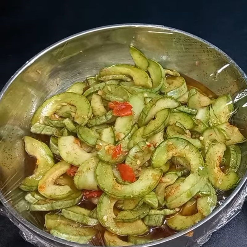 Bước 6 Ủ dưa và nấu sốt mắm Mắm dưa gang